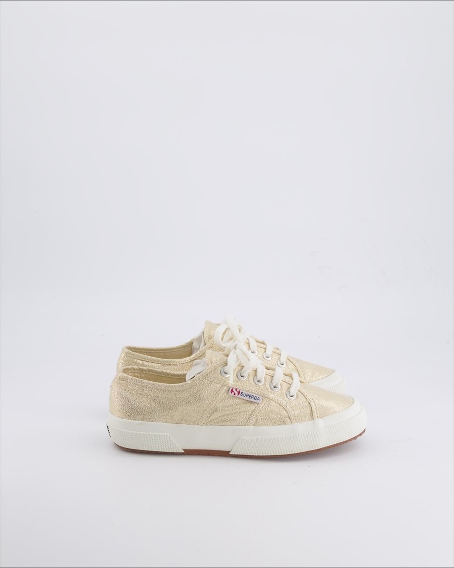 Superga Trainers Cloth Gold 36 EU