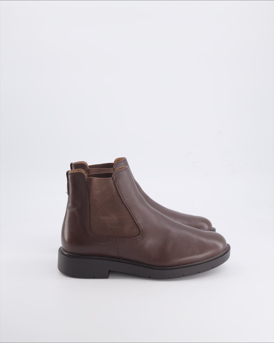 Geox Ankle Boots Leather Brown 38 EU