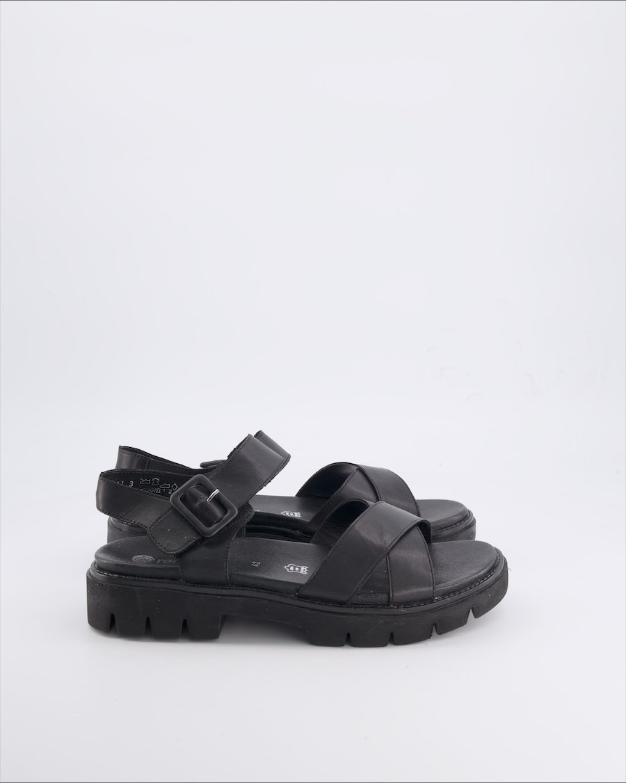 Remonte Sandals Leather Black 42 EU