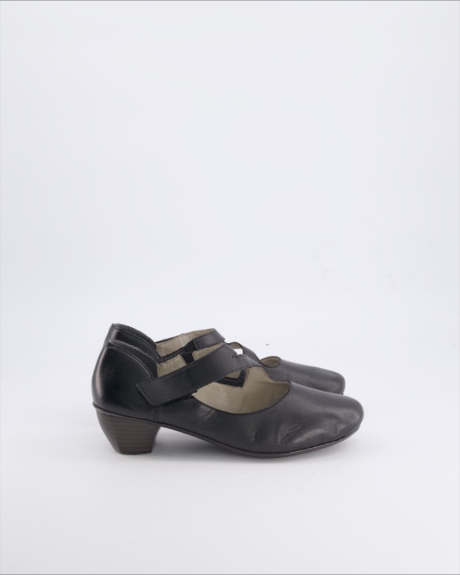 Rieker Heels Leather Black 39 EU