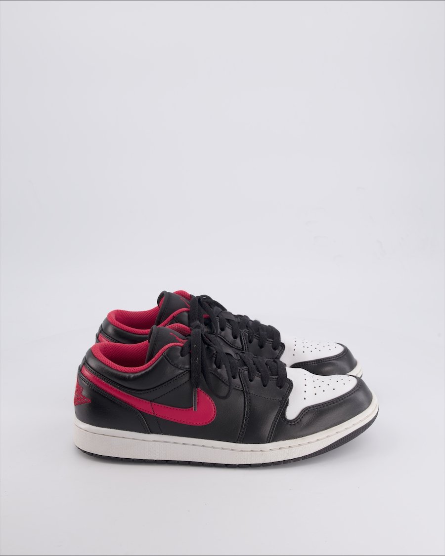 Jordan 1 Low trainers Leather Black 43 EU