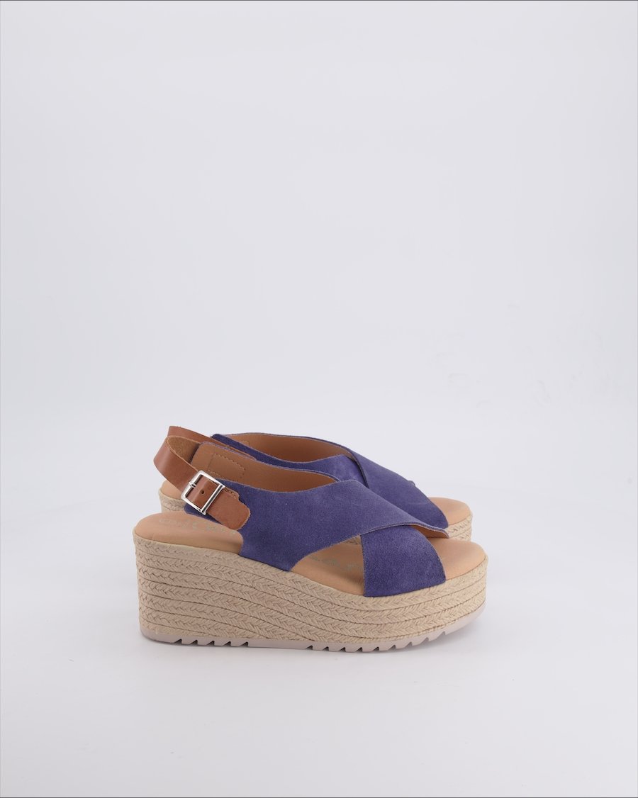 Oh My Sandals Sandals Suede Blue 36 EU