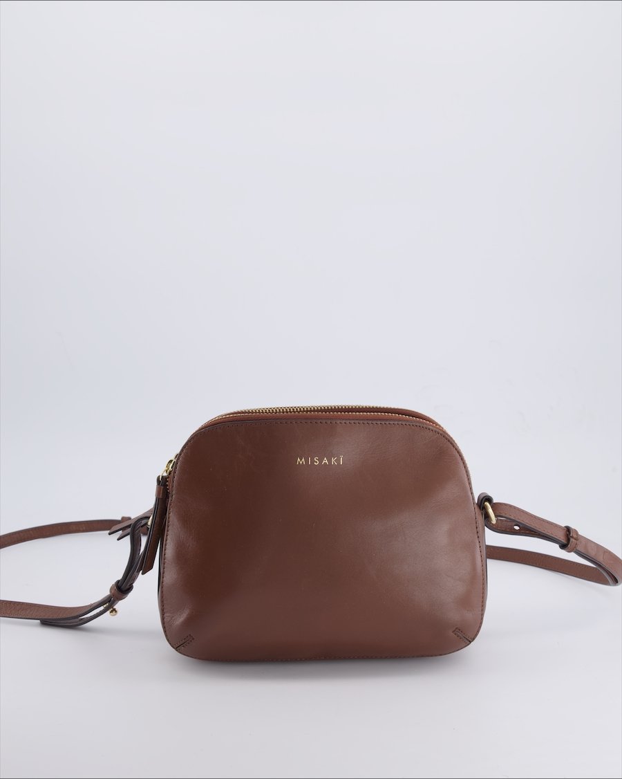 Misaki Crossbody bags Leather Brown