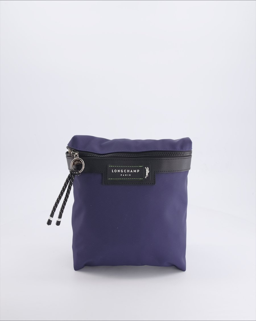 Longchamp Bum Bag Cloth Blue