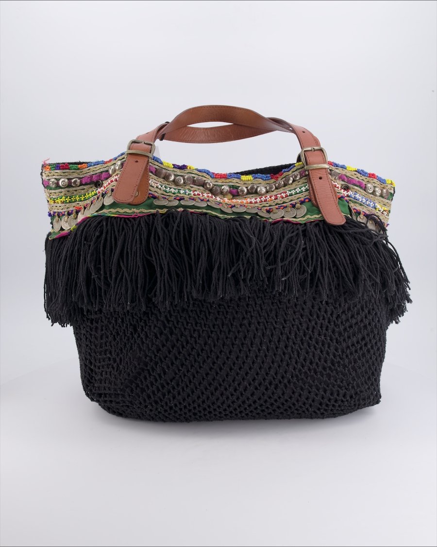 Elliot Mann Shoulder bags Cloth Black