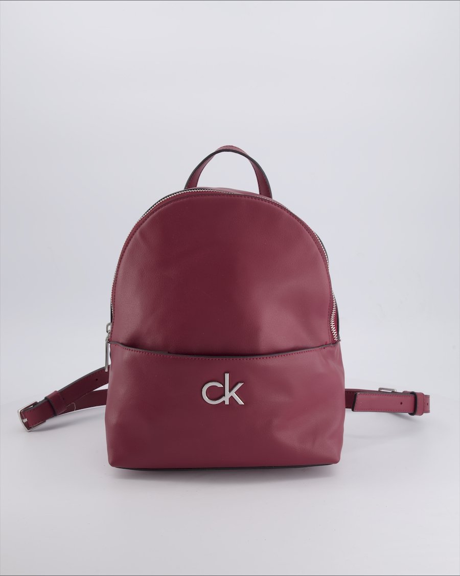 Calvin Klein Backpacks Leather Red