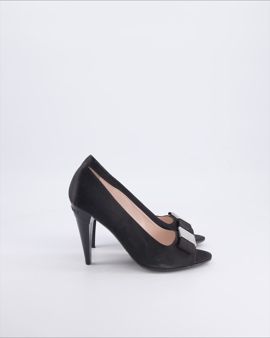 John Richmond Heels Cloth Black 40 EU