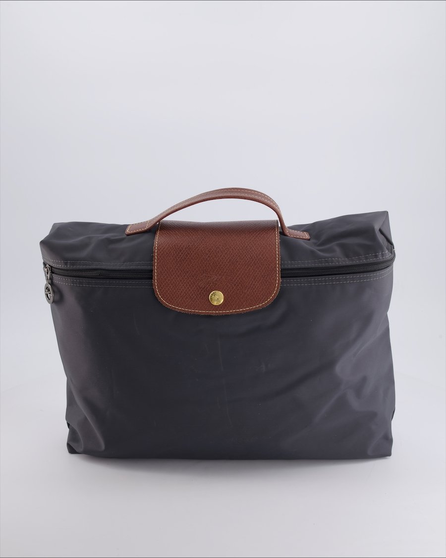Longchamp Le Pliage Handbags Cloth Grey
