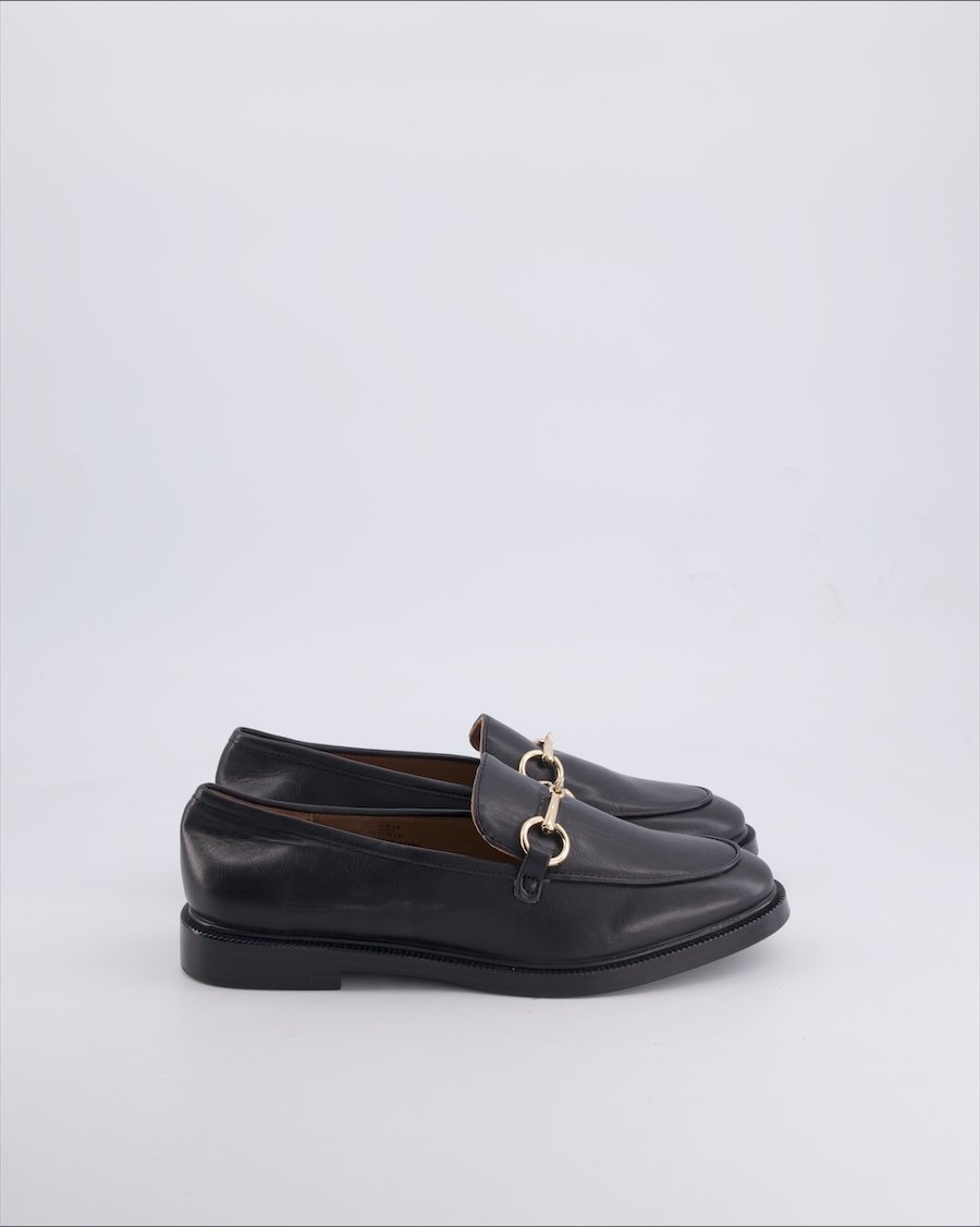 H&m Flats Vegan leather Black 38 EU