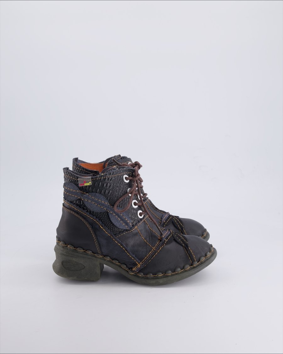 Tma Eyes Ankle Boots Leather Anthracite 36 EU