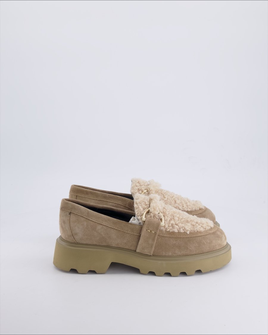 Frau Flats Suede Beige 38 EU