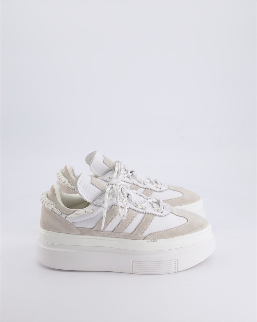 Adidas Super Sleek 72 Trainers Leather White 40.5 EU