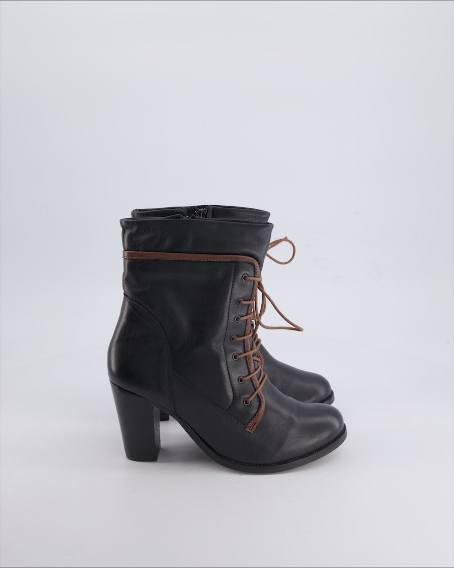 Apple Of Eden Ankle Boots Leather Black 39 EU