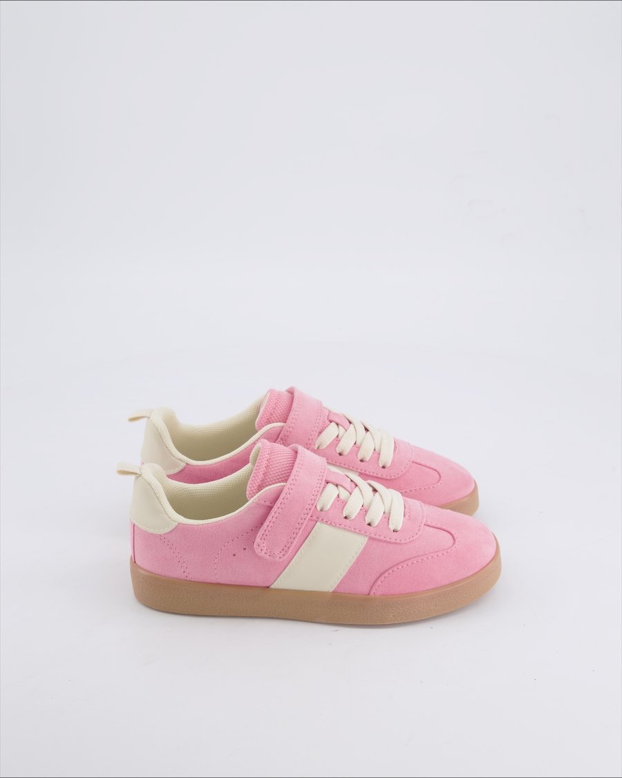 H&m Lace-up trainers Suede Pink EU 30