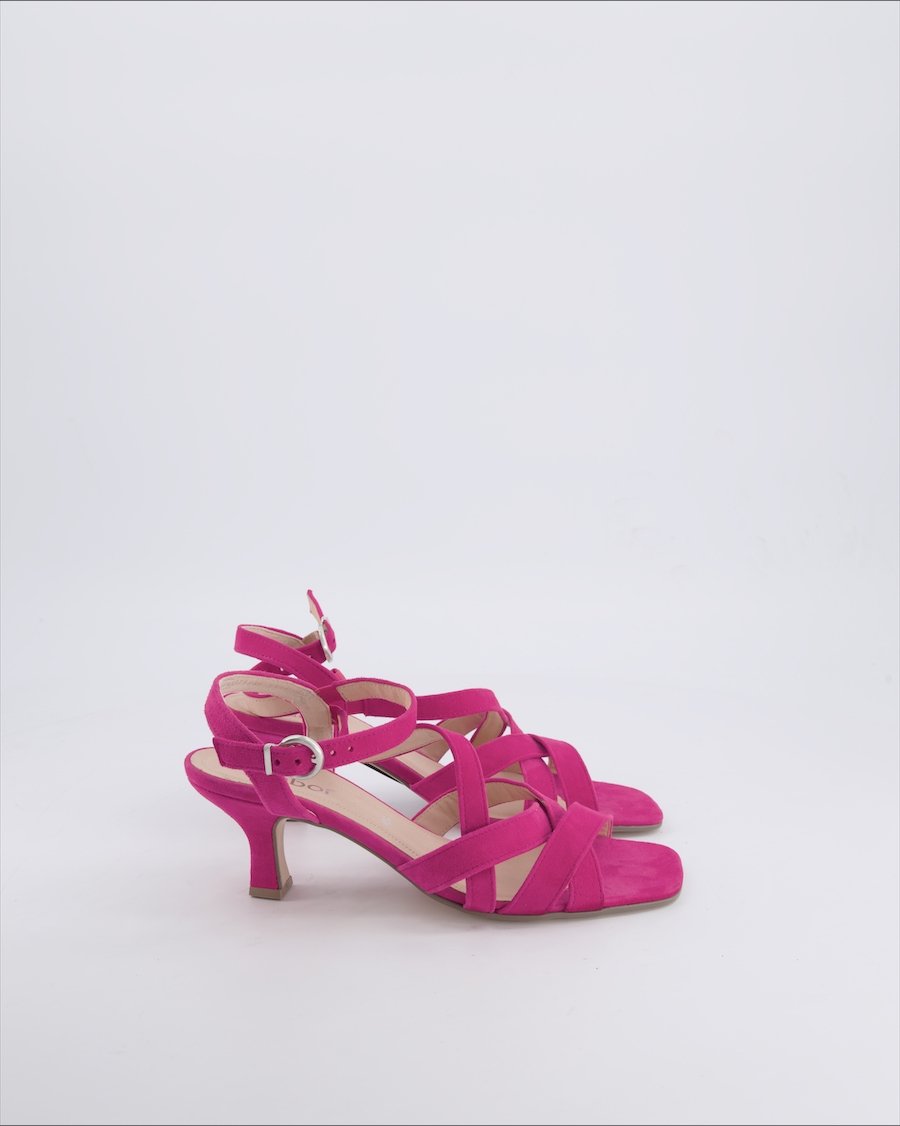Gabor Sandals Suede Purple 37.5 EU