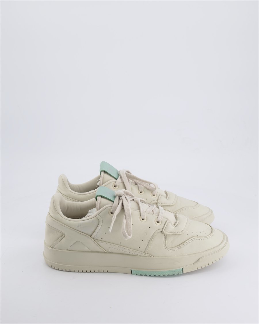 Adidas Low trainers Leather Beige 43.5 EU