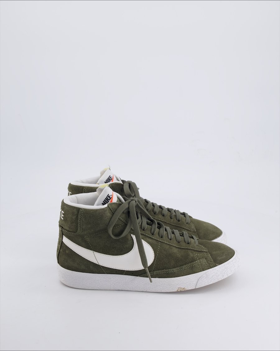 Nike Blazer High trainers Suede Green 41 EU