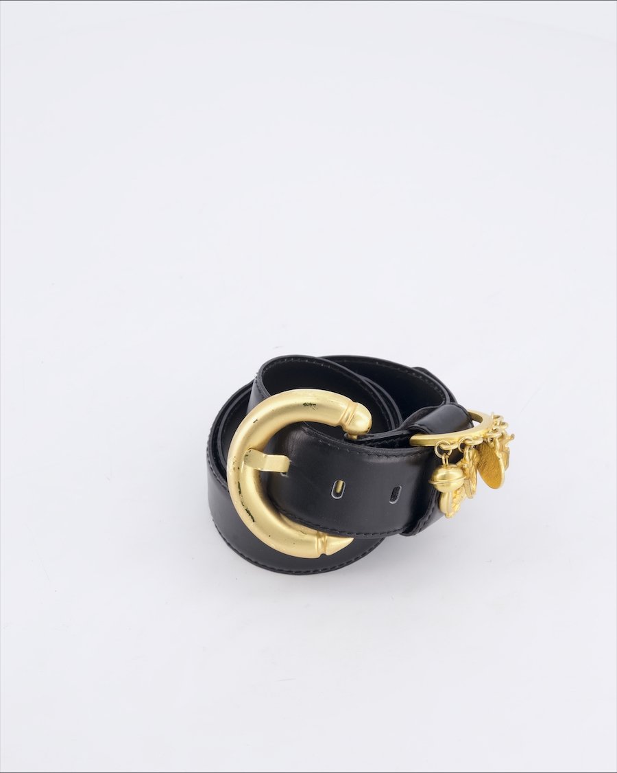 Escada Leather Leather Black 70 cm