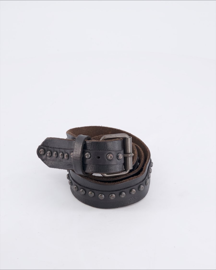 Cowboybbelt Belts Leather Black 90 cm