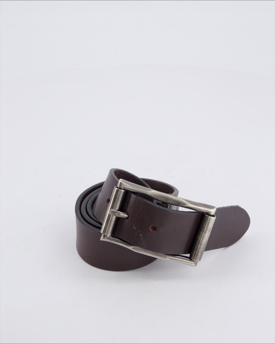 Vittozzi Belts Leather Brown 85 cm