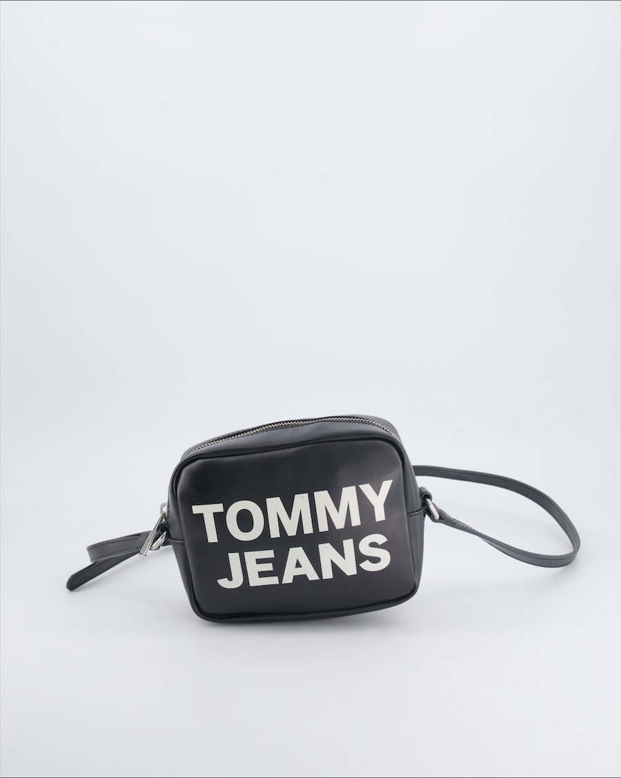 Tommy Jeans Crossbody bags Leather Black