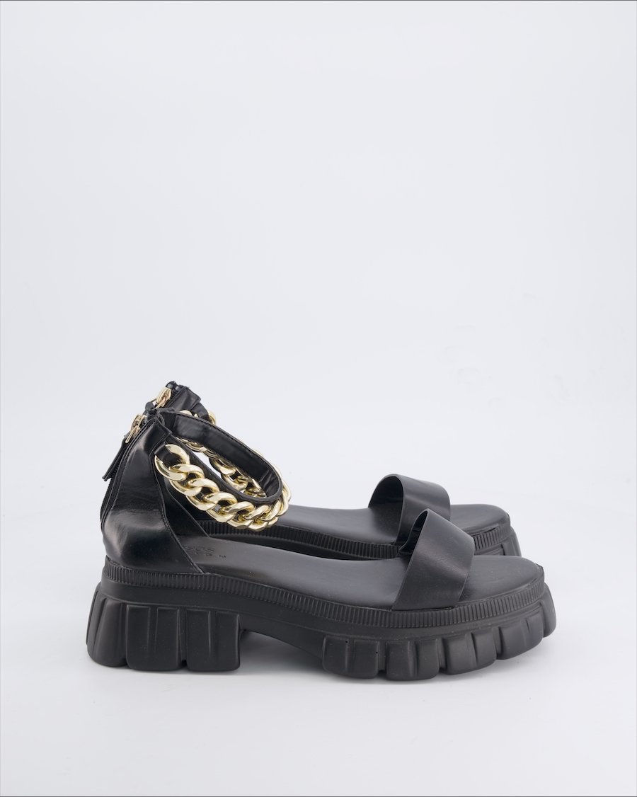 Asos Sandals Vegan leather Black 39 EU