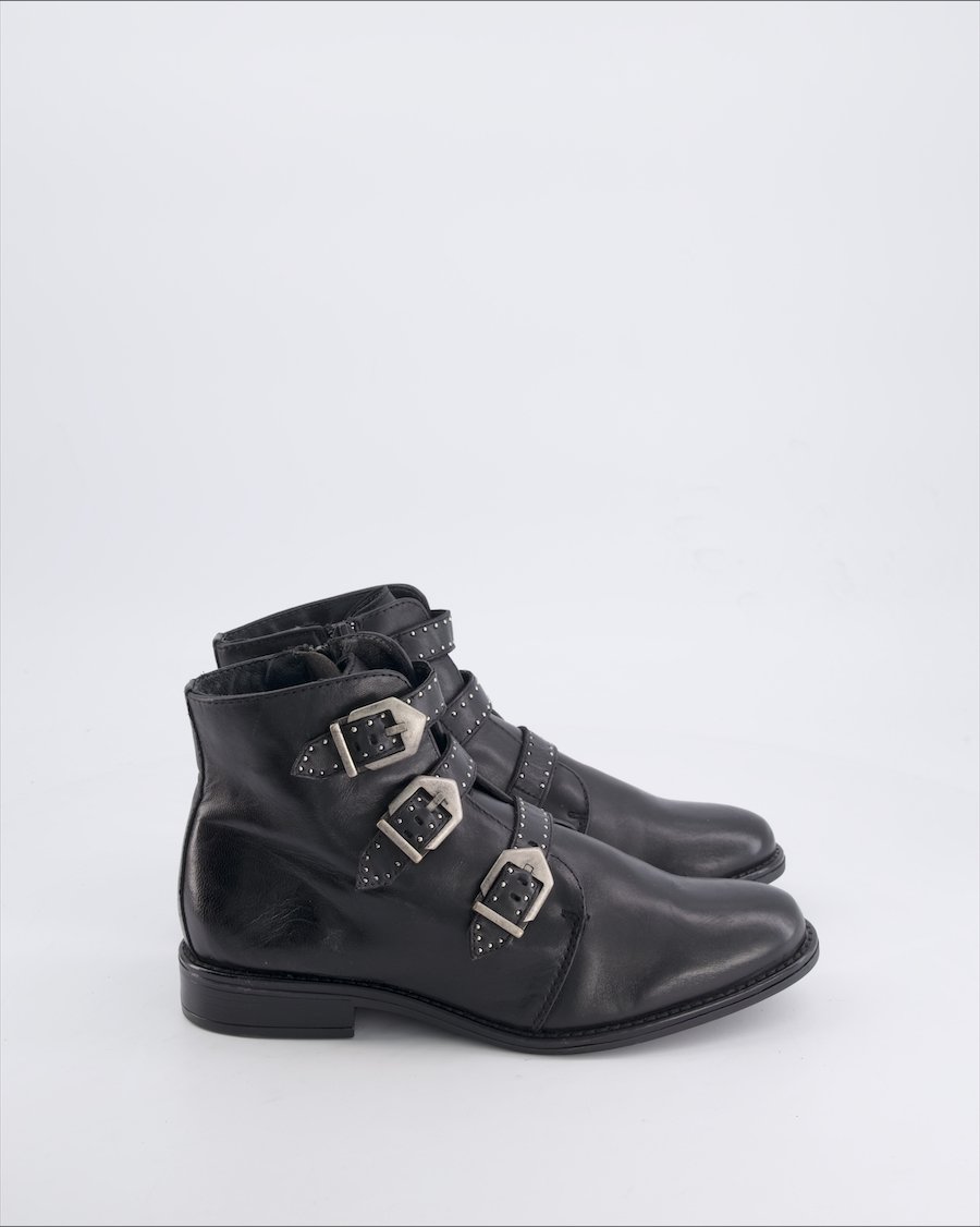 Pier One Ankle Boots Vegan leather Black 39 EU