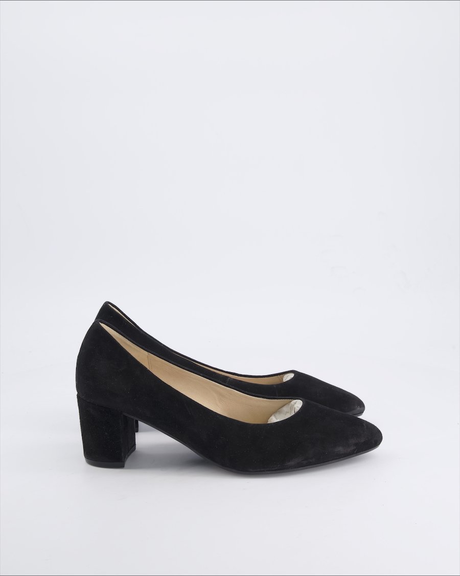 Gabor Heels Suede Black 39 EU