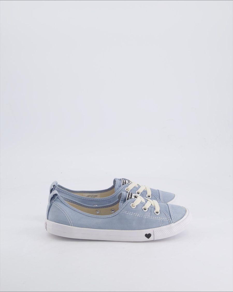 Converse Trainers Cloth Blue 37.5 EU