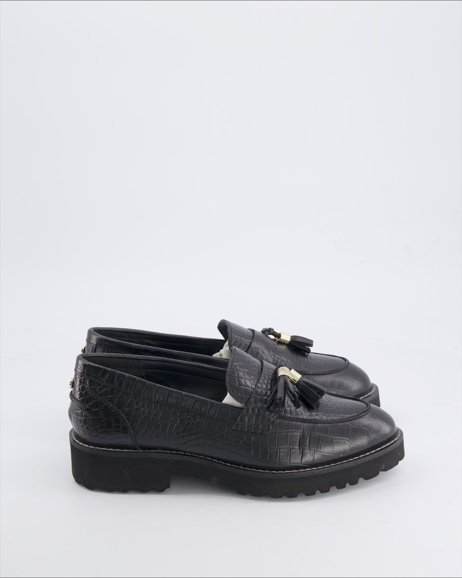 Dune Flats Leather Black 40 EU