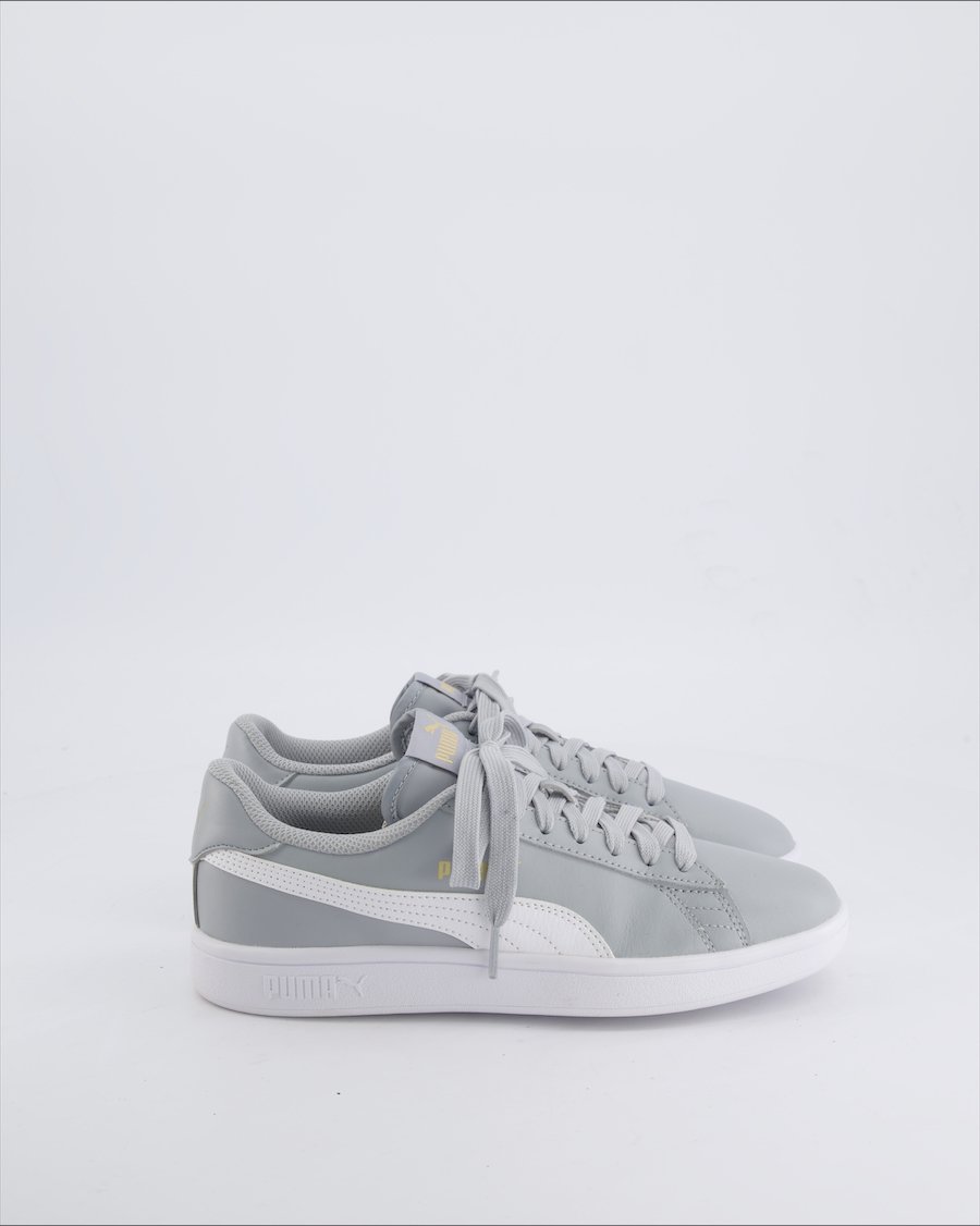 Puma Trainers Leather Grey 38 EU