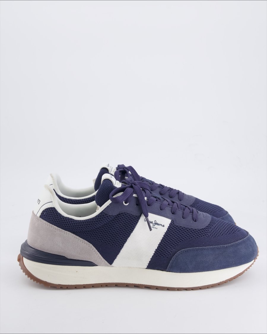 Pepe Jeans Low trainers Cloth Blue 46 EU