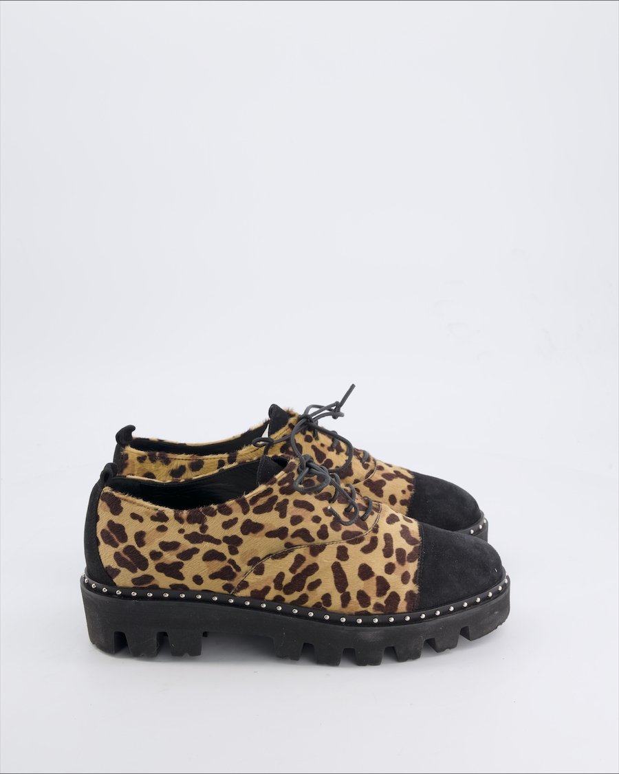 Unbranded Flats Faux fur Camel 38 EU