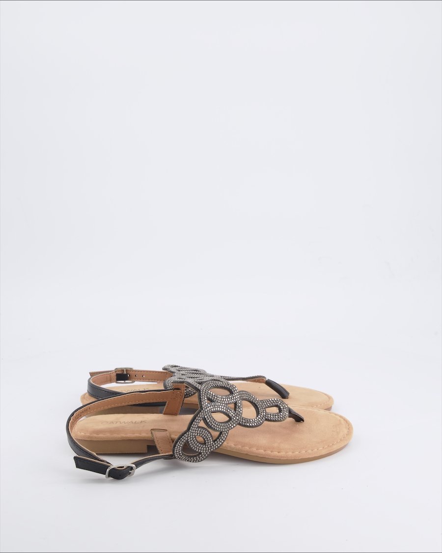 Catwalk Sandals Vegan leather Black 38 EU