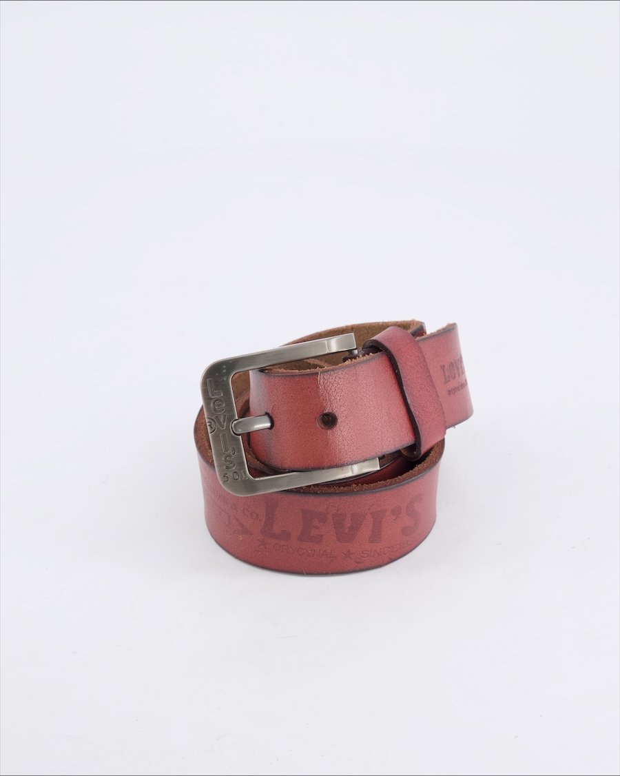 Levi's Belts Leather Burgundy 95 cm