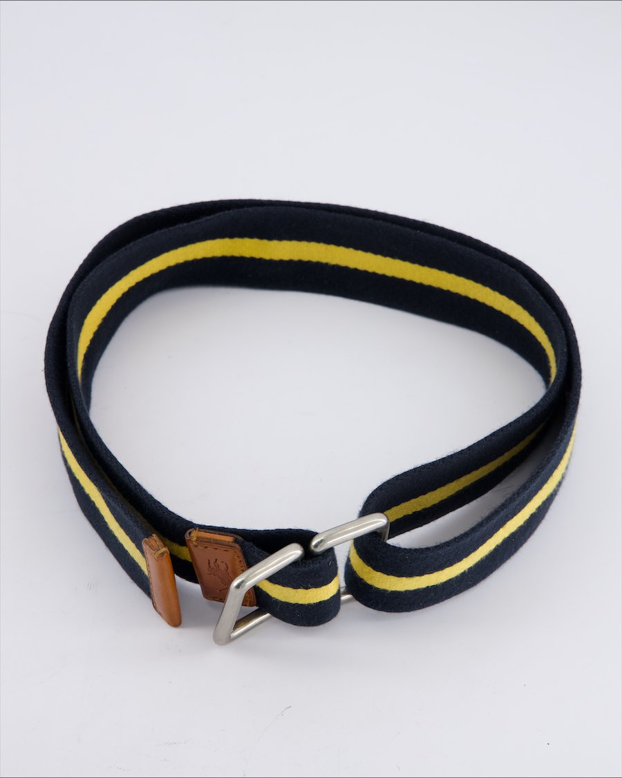 Polo Ralph Lauren Leather Cloth Blue 95 cm