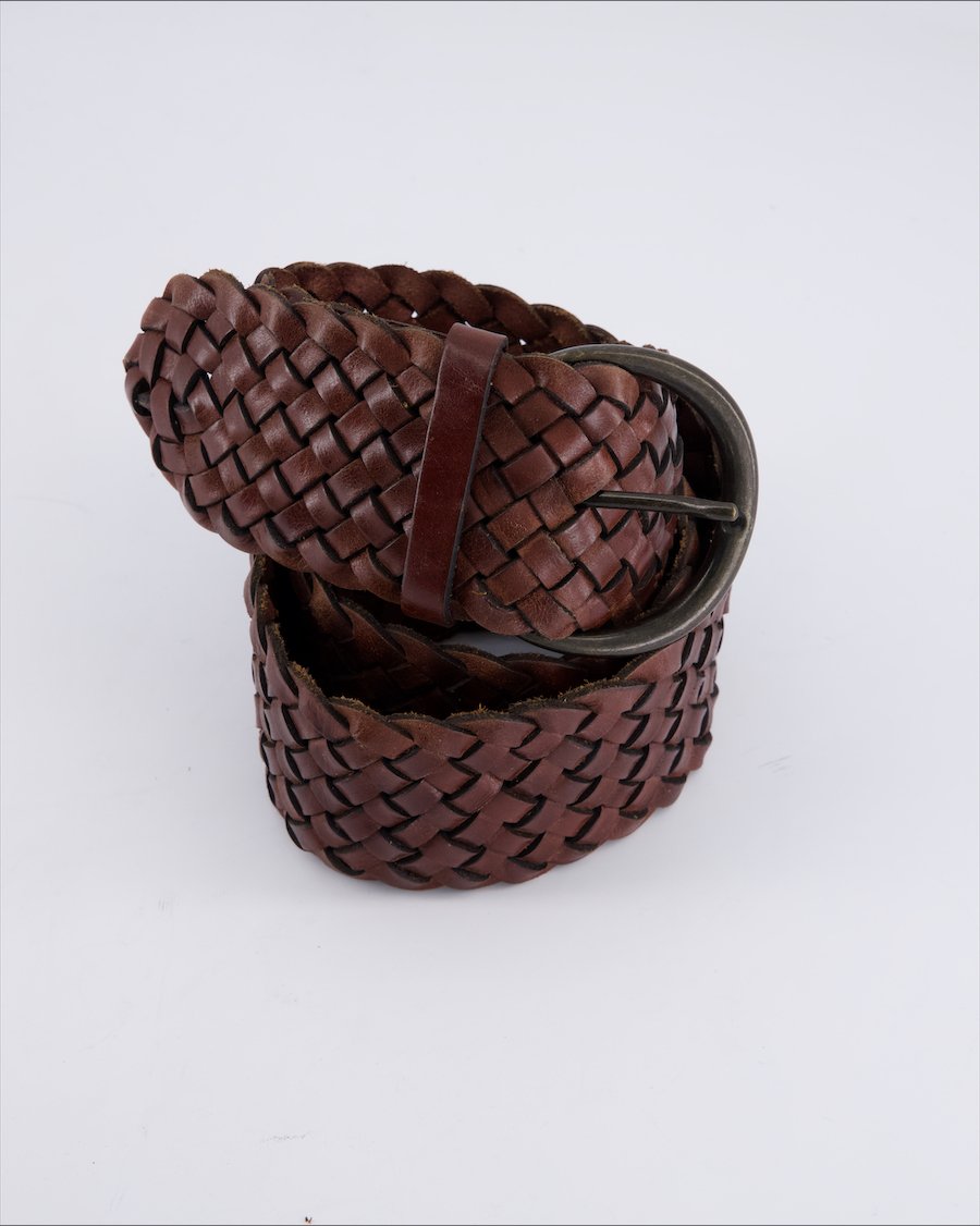 Massimo Dutti Leather Leather Brown 80 cm
