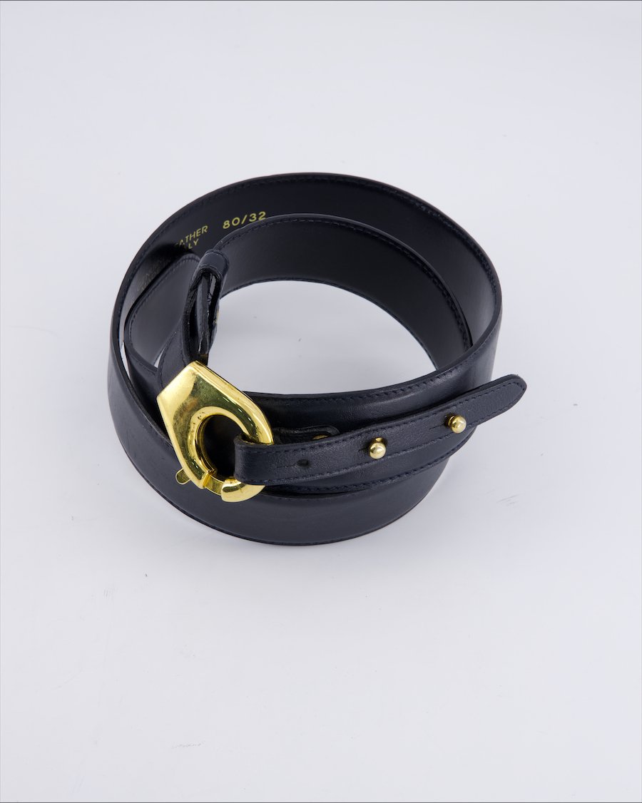 Jaeger Leather Leather Black 80 cm