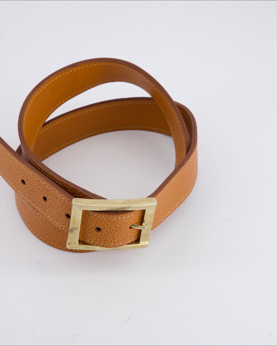Longhi Leather Leather Camel 95 cm