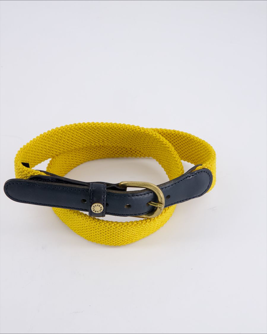 Paul&shark Belts Cloth Yellow 90 cm