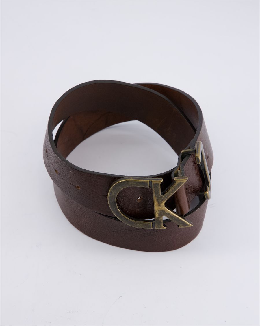Calvin Klein Jeans Leather Leather Brown 80 cm