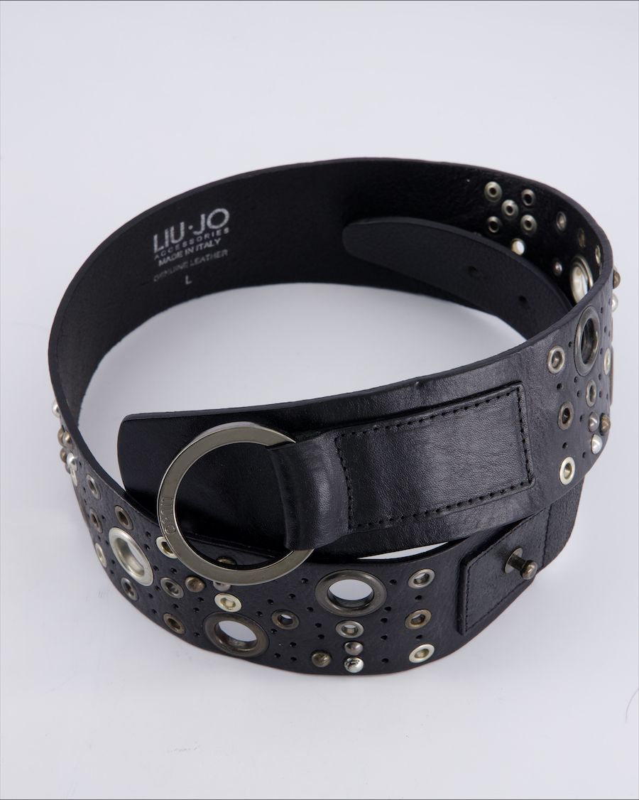 Liu.jo Leather Leather Black L International