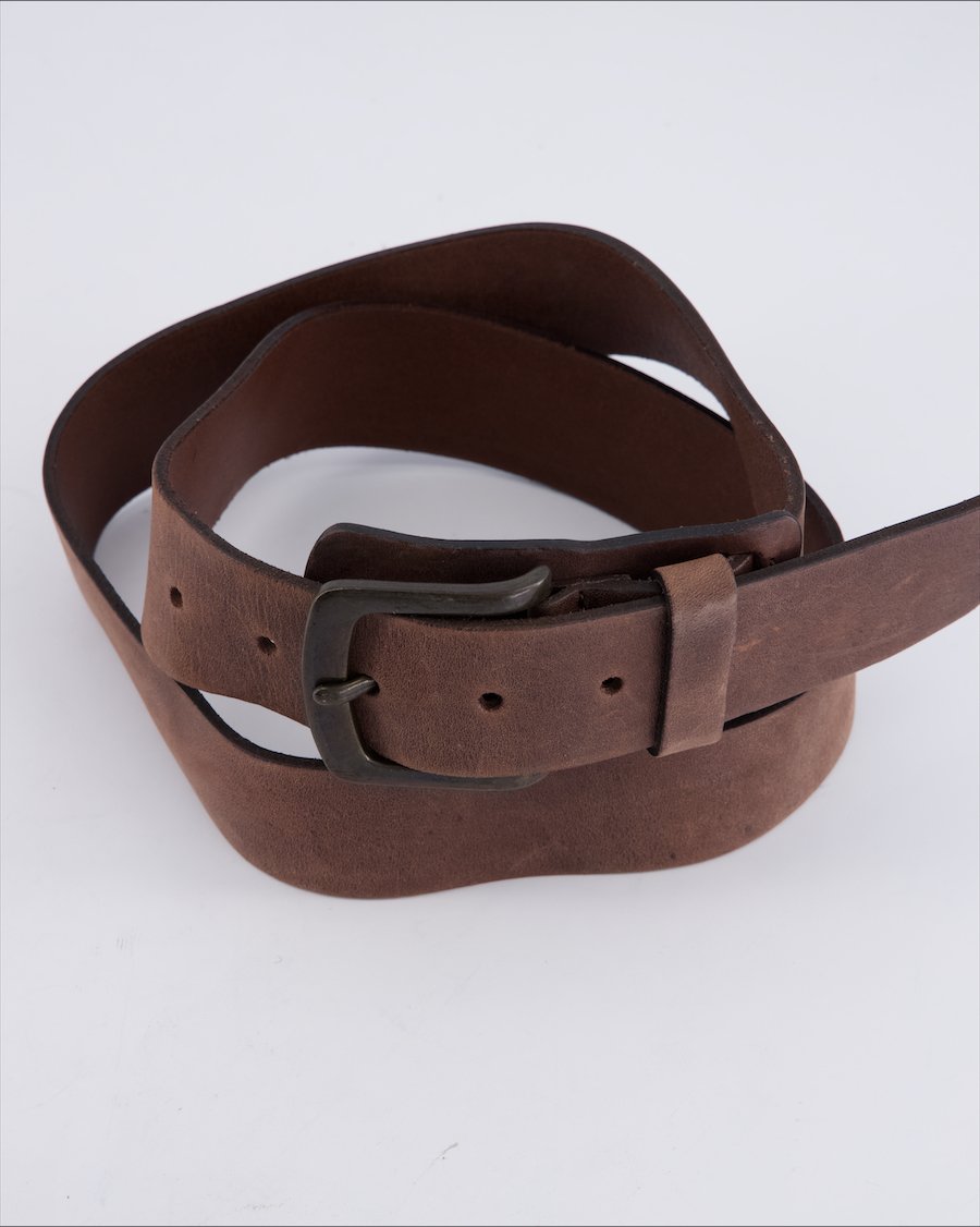 Pieces Chains Suede Brown 90 cm