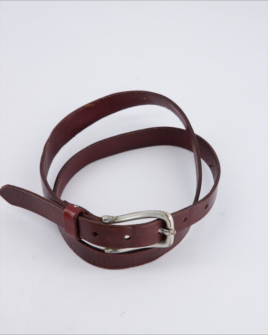 Liebeskind Leather Leather Burgundy 85 cm