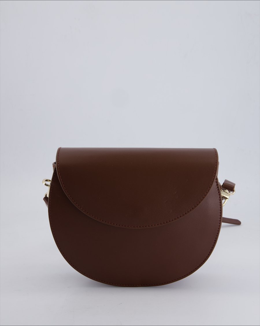Unbranded Crossbody bags Genuine Leather Brown