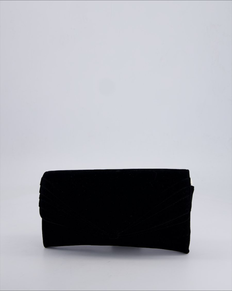 Giorgio Armani Handbags Velvet Black Parfum