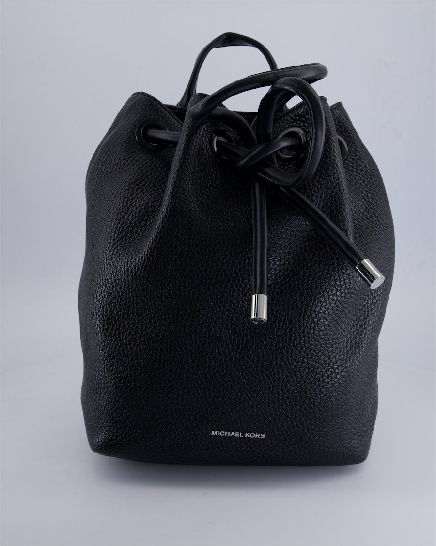 Michael Kors Backpacks Leather Black