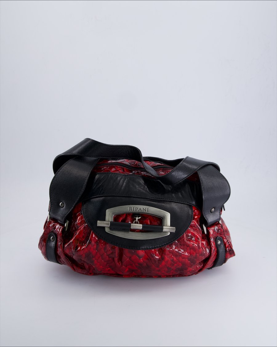 Ripani Handbags Leather Red