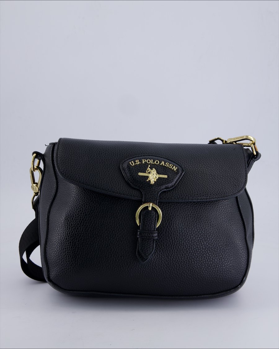 U.s. Polo Assn Crossbody bags Leather Black