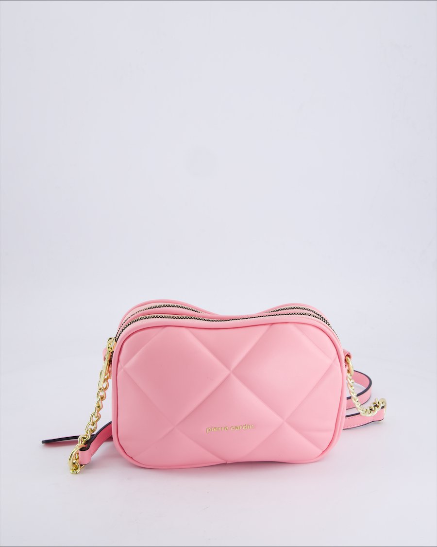 Pierre Cardin Crossbody Leather Pink